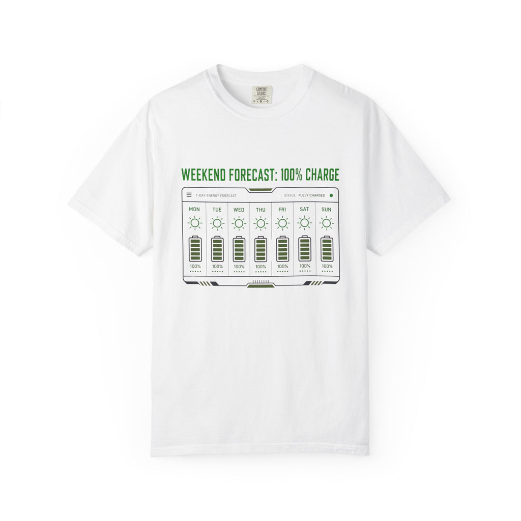 Weekend Forecast 100 Percent Charge - T-Shirt