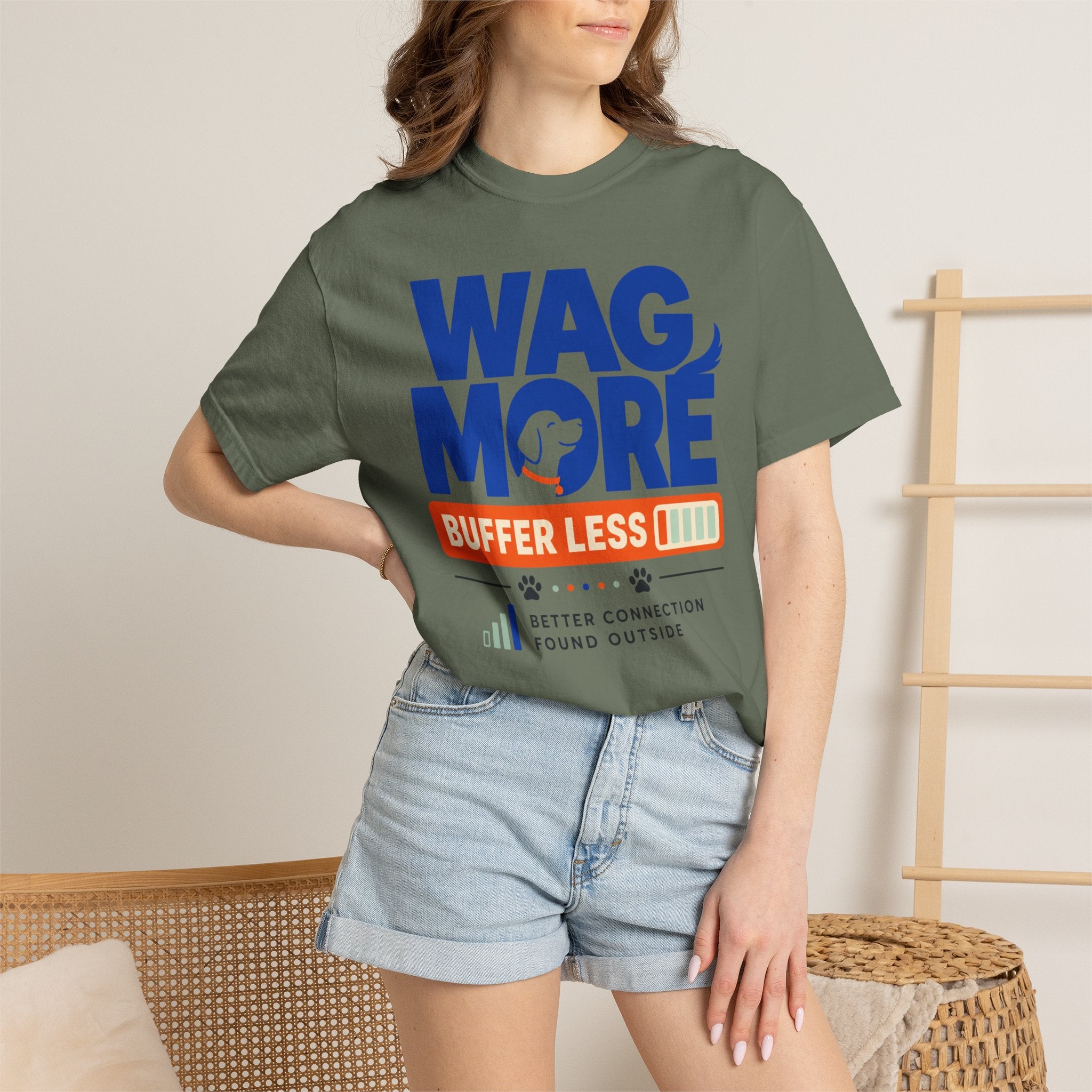 Wag More Buffer Less - T-Shirt