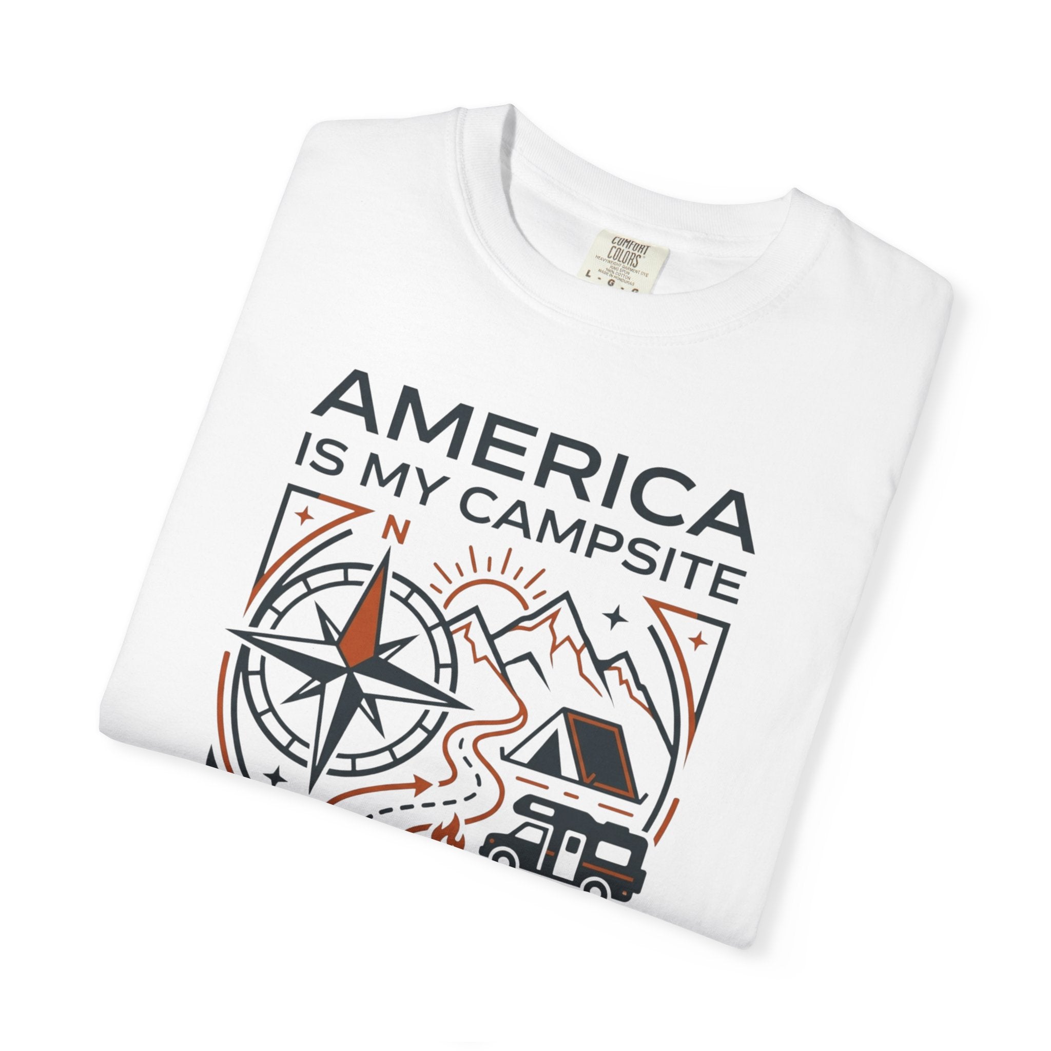 America Is My Campsite - T-Shirt