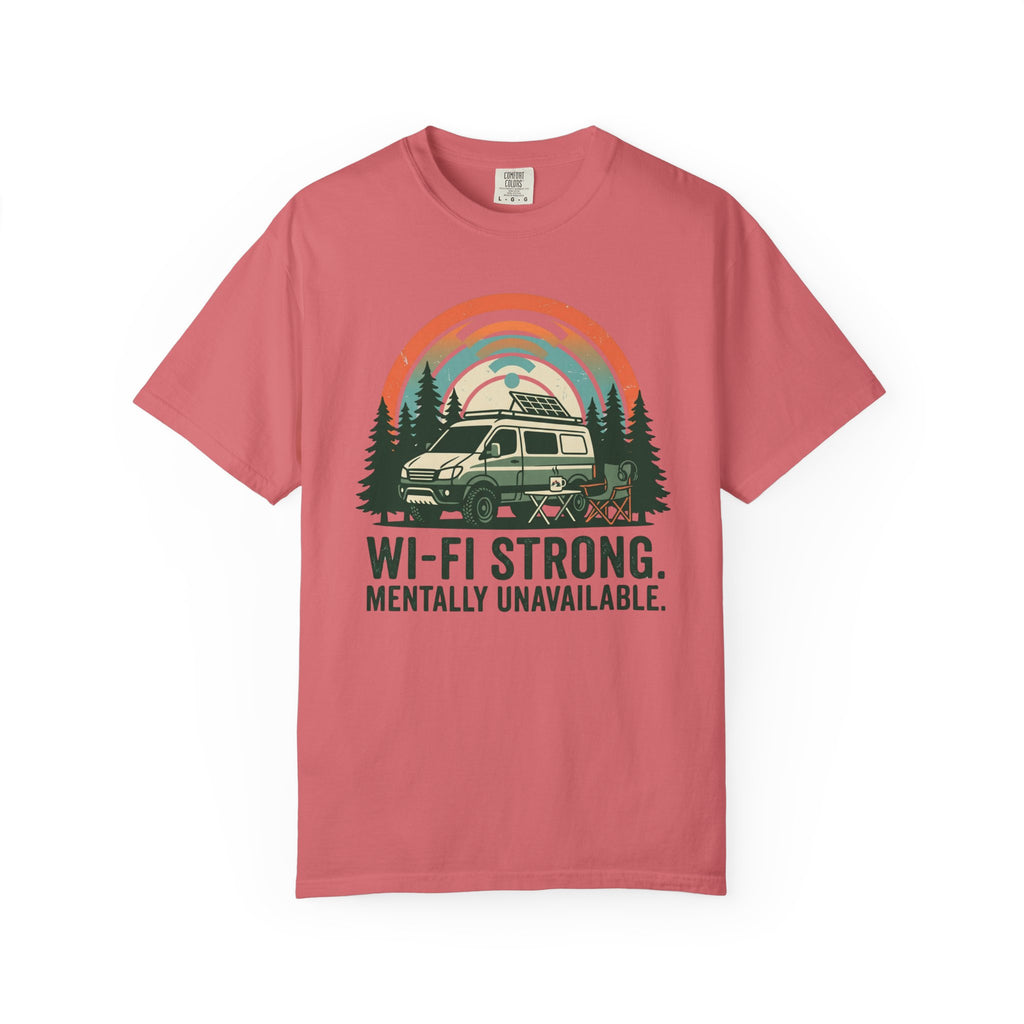 Wifi Strong Mentally Unavailable - T-Shirt