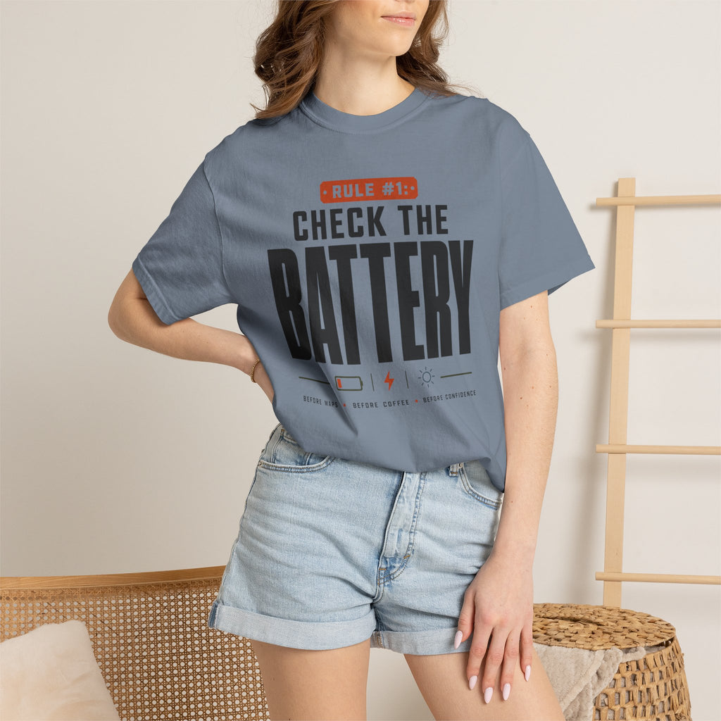 Check The - T-Shirt