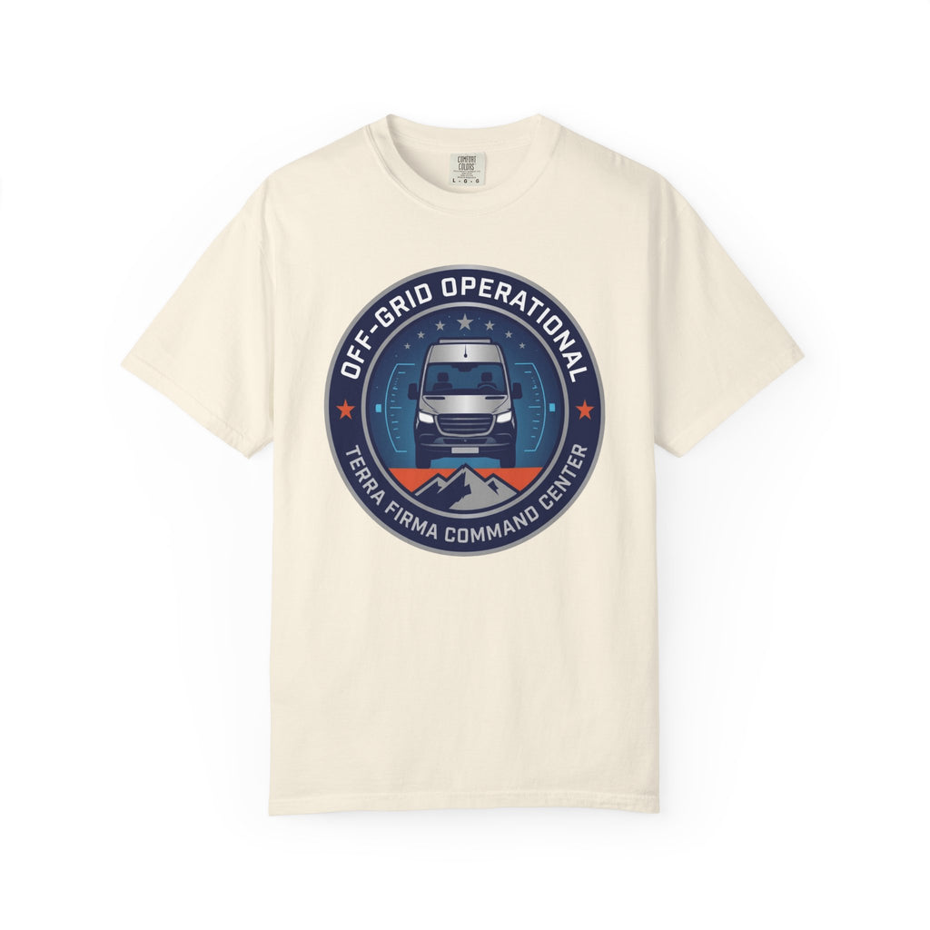 Off-grid Operational Terra Firma Command Center - T-Shirt