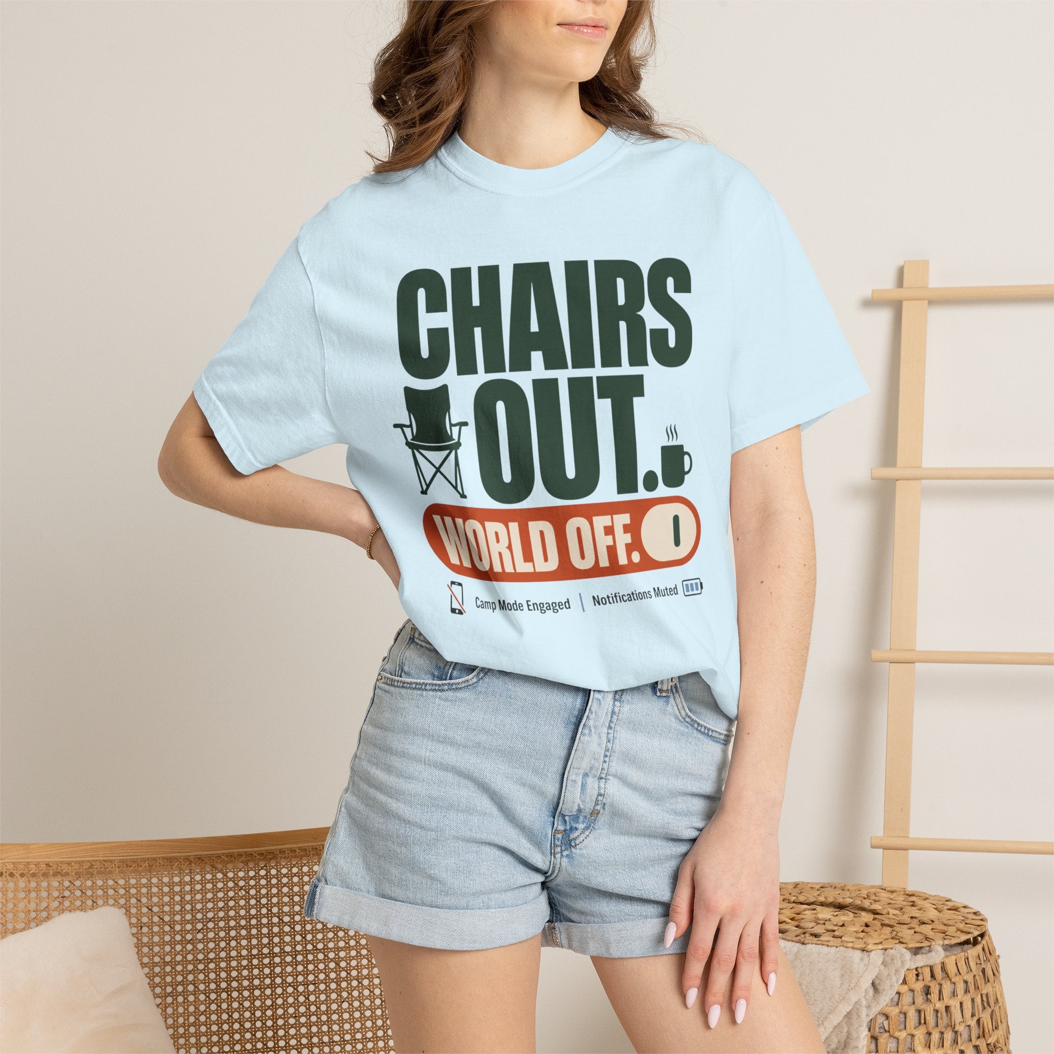 Chairs Out World Off - T-Shirt