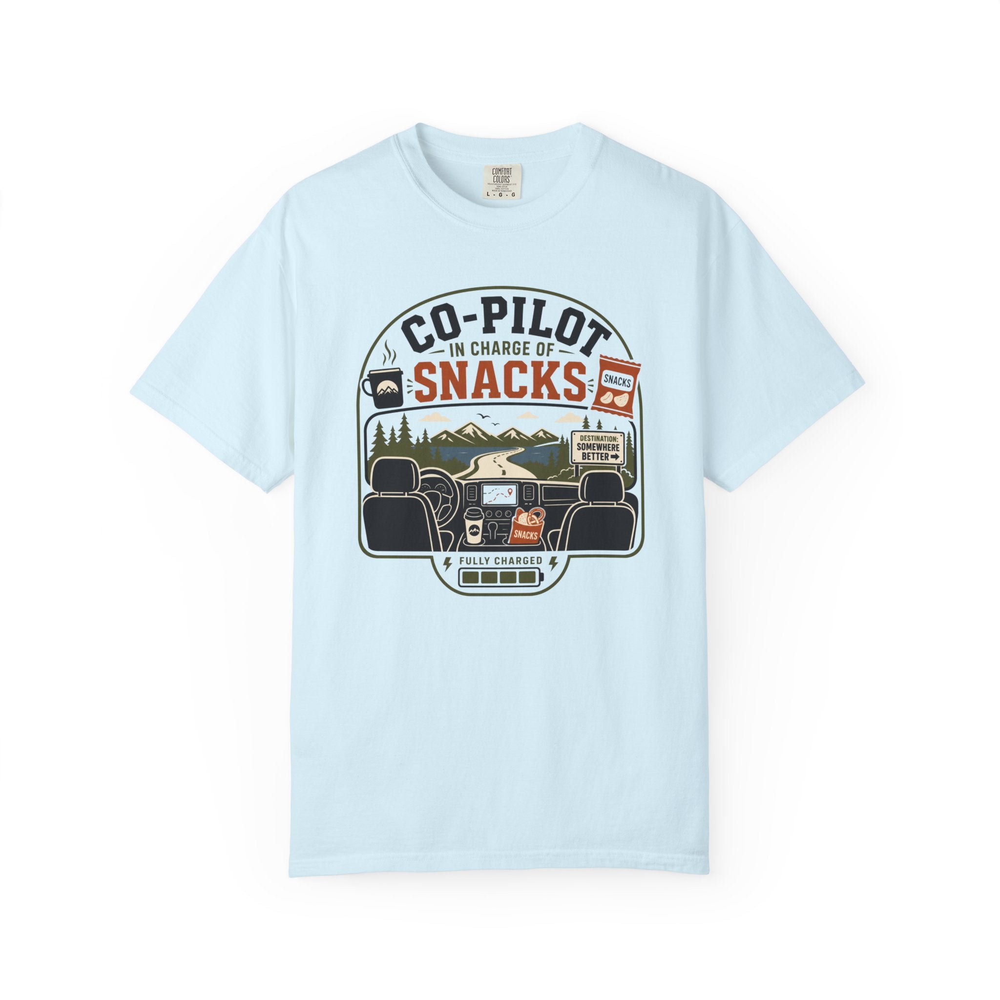 Co Pilot In Charge Of Snacks - T-Shirt