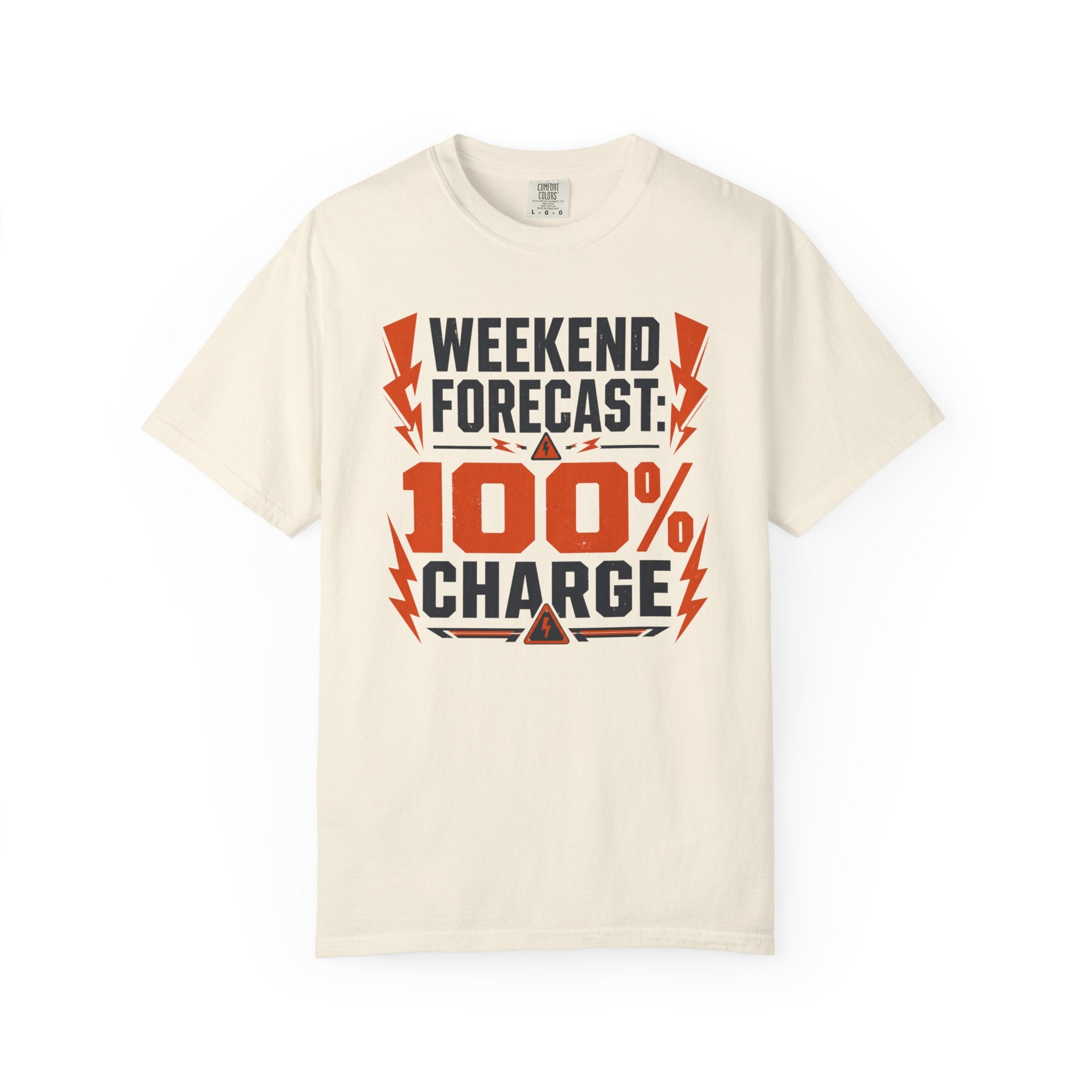 Weekend Forecast 100 Percent Charge - T-Shirt