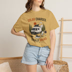 Solar Charged Socially Drained - T-Shirt