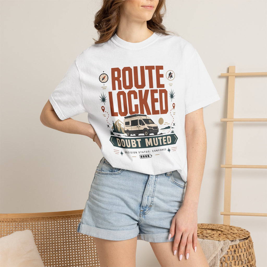 Route Locked Doubt Muted - T-Shirt