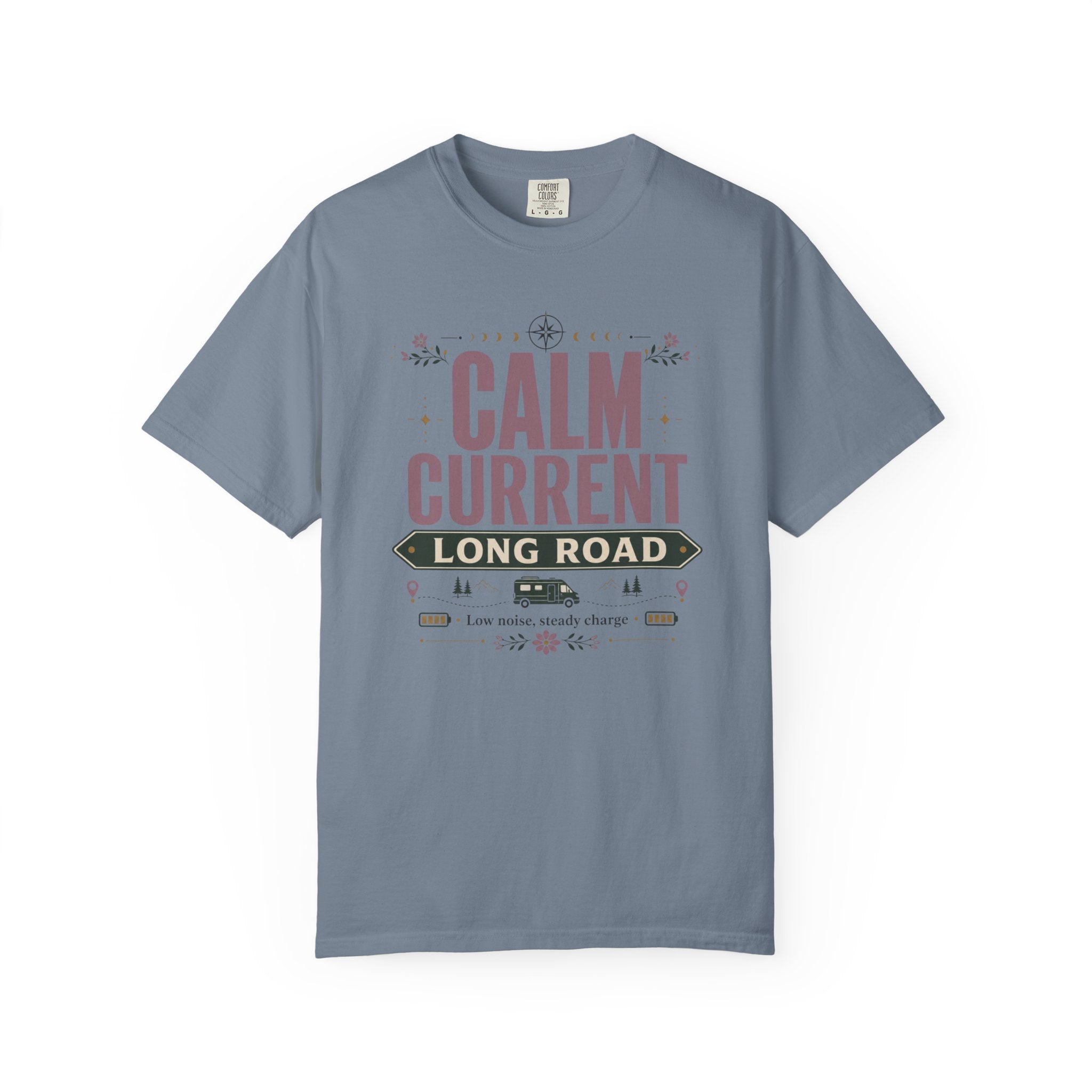 Calm Current Long Road - T-Shirt