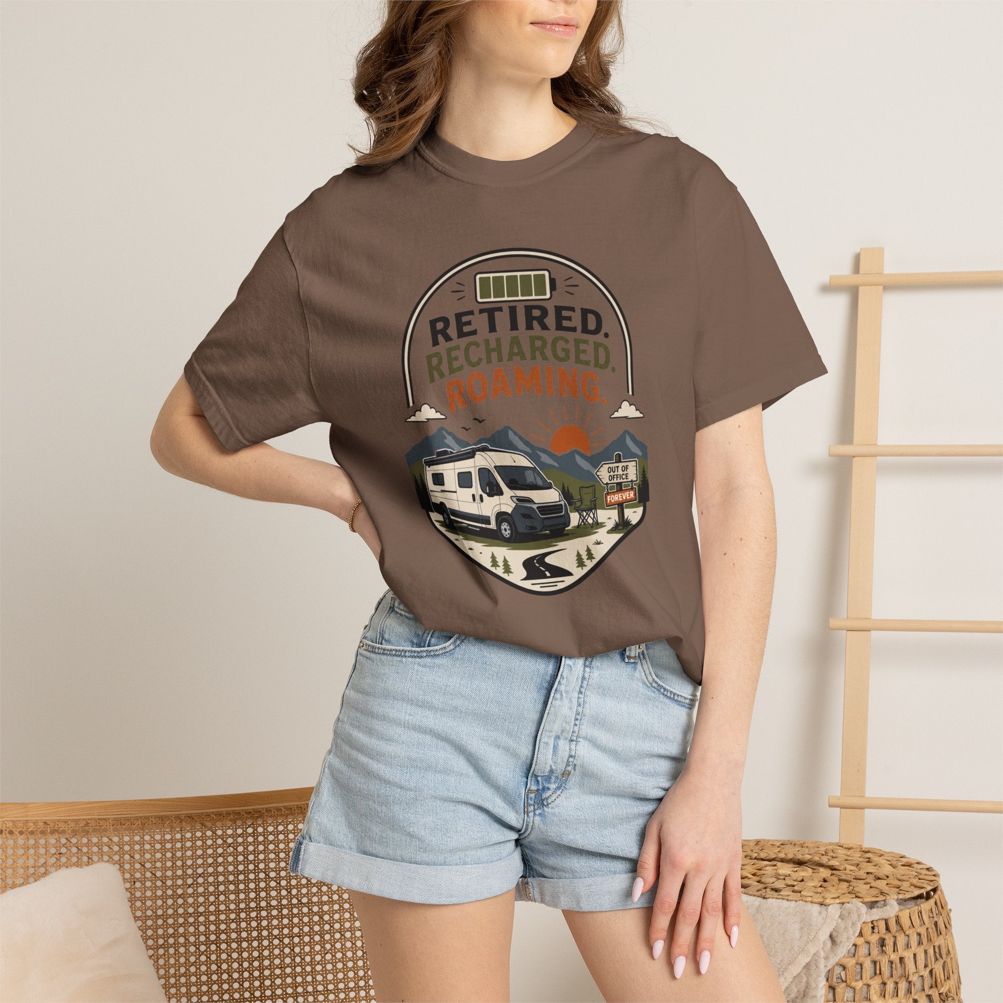 Retired Recharged Roaming - T-Shirt