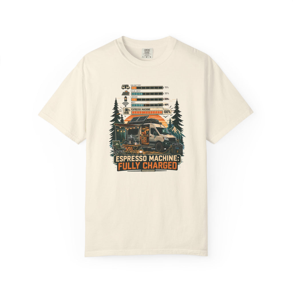 Espresso Machine Fully Charged - T-Shirt