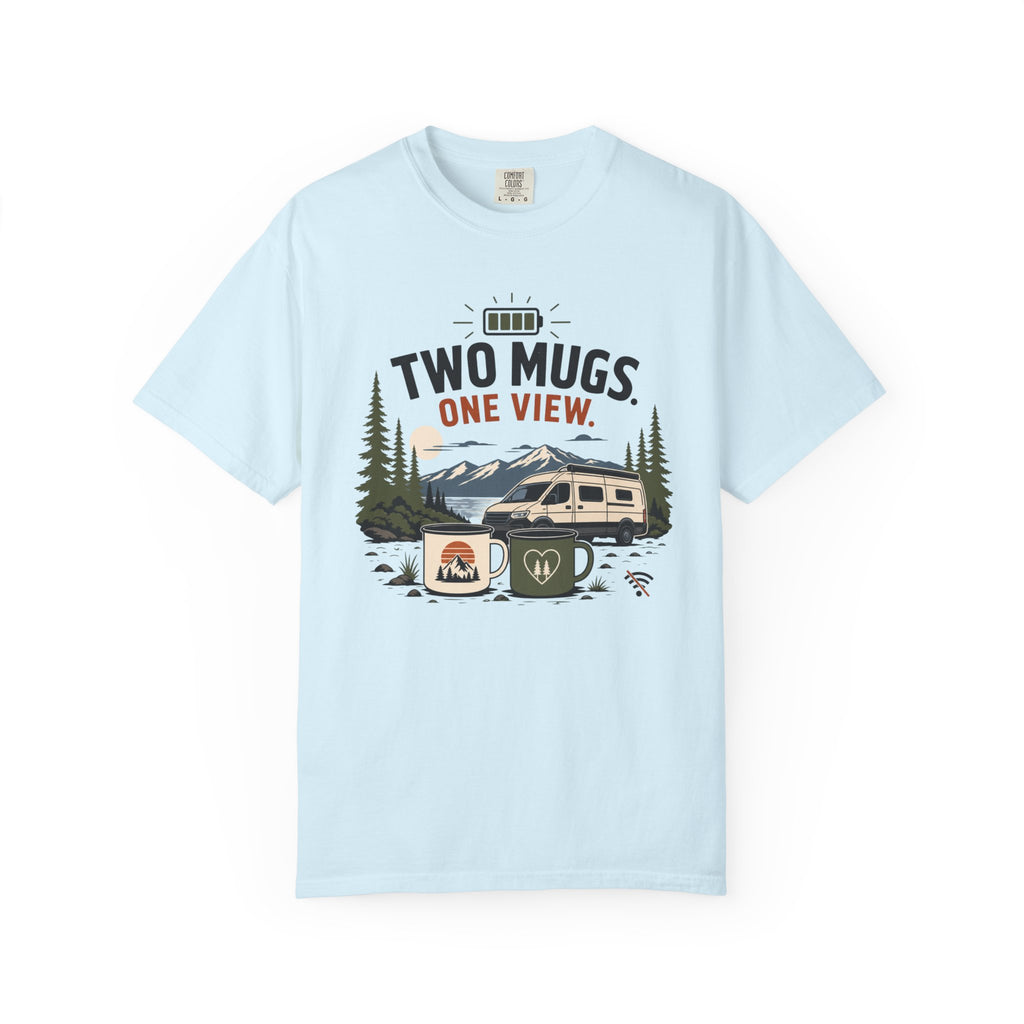 Two Mugs One View - T-Shirt