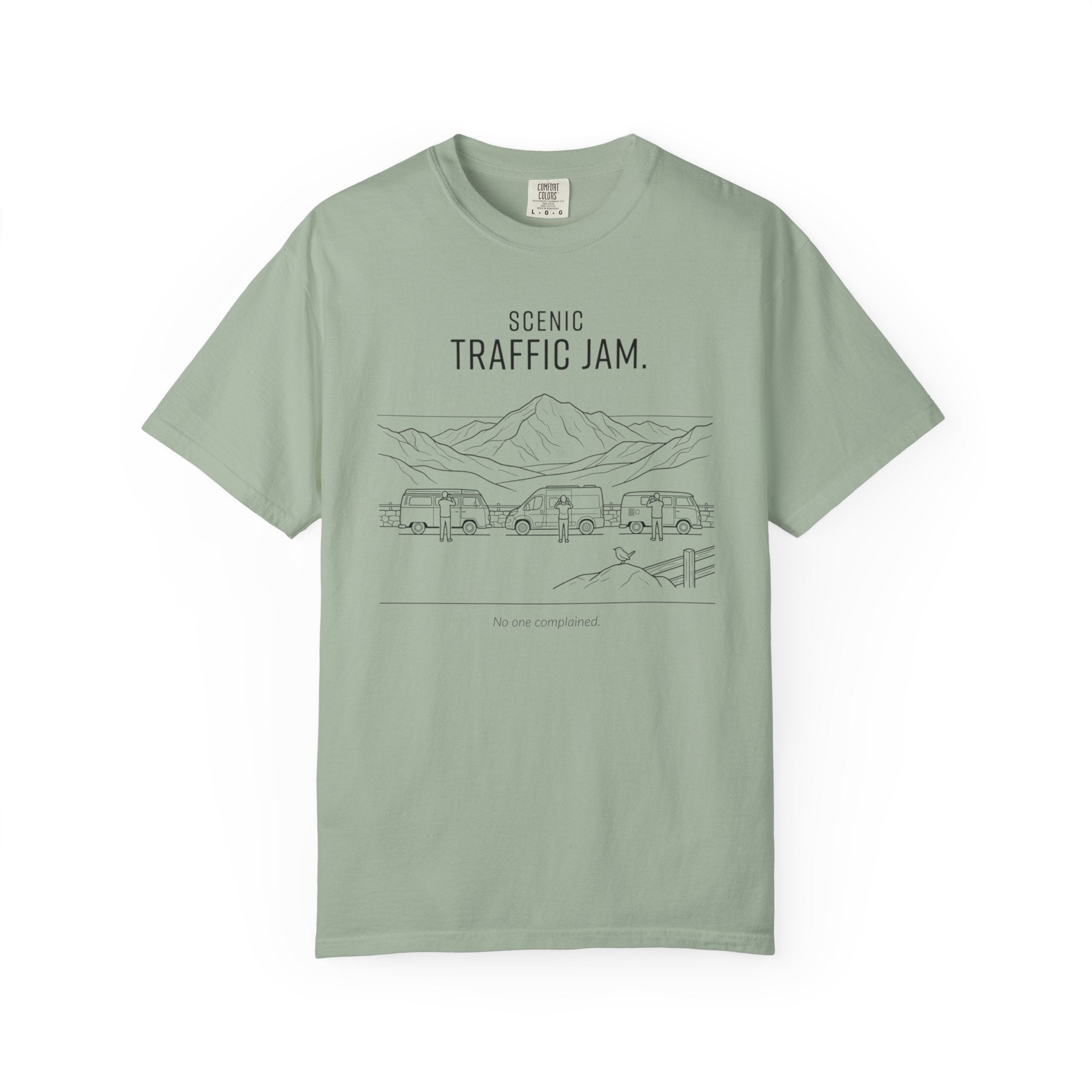 Sunset Traffic Jam No One Complained - T-Shirt