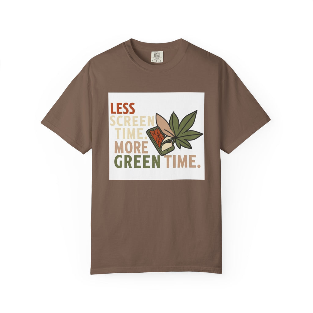 Less Screen Time More Green Time - T-Shirt