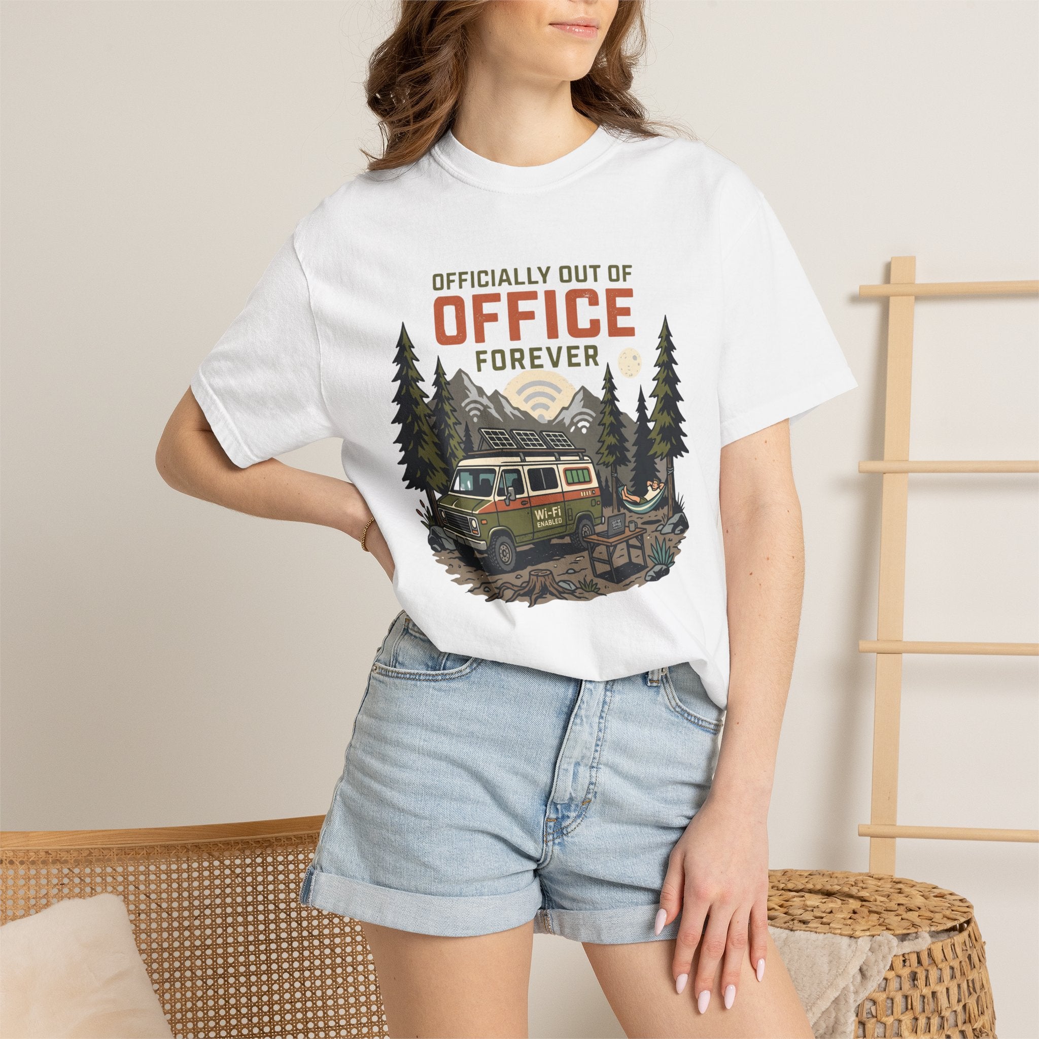 Officially Out Of Office Forever - T-Shirt