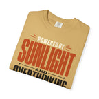 Powered By Sunlight And Overthinking - T-Shirt