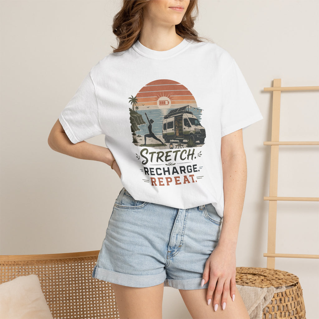 Stretch Recharge Repeat - T-Shirt