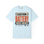 Caution Battery Mood Swings - T-Shirt