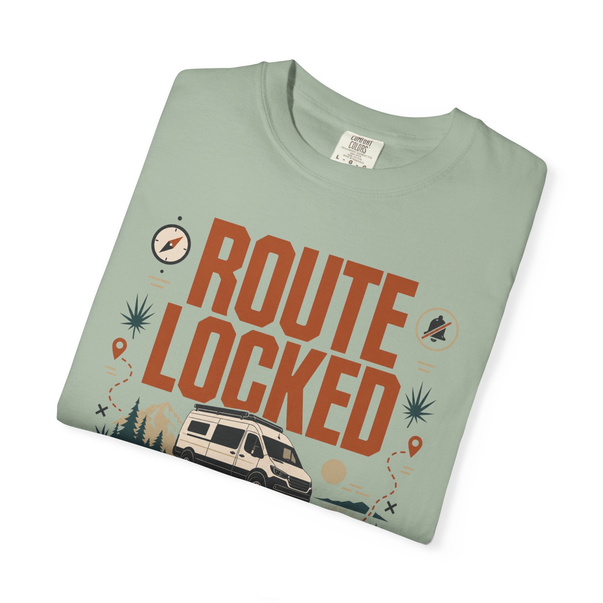 Route Locked Doubt Muted - T-Shirt