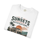 Sunsets Over Notifications - T-Shirt