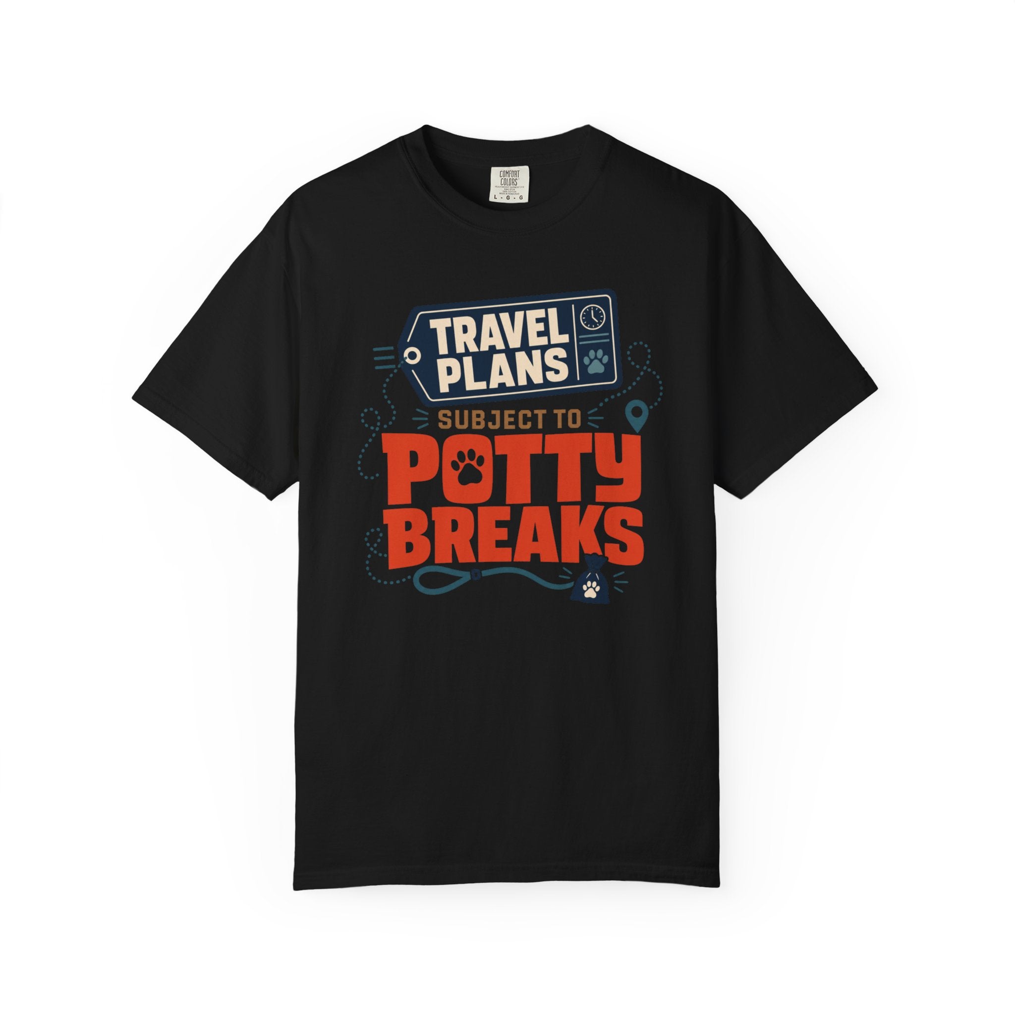 Travel Plans Subject To Potty Breaks - T-Shirt