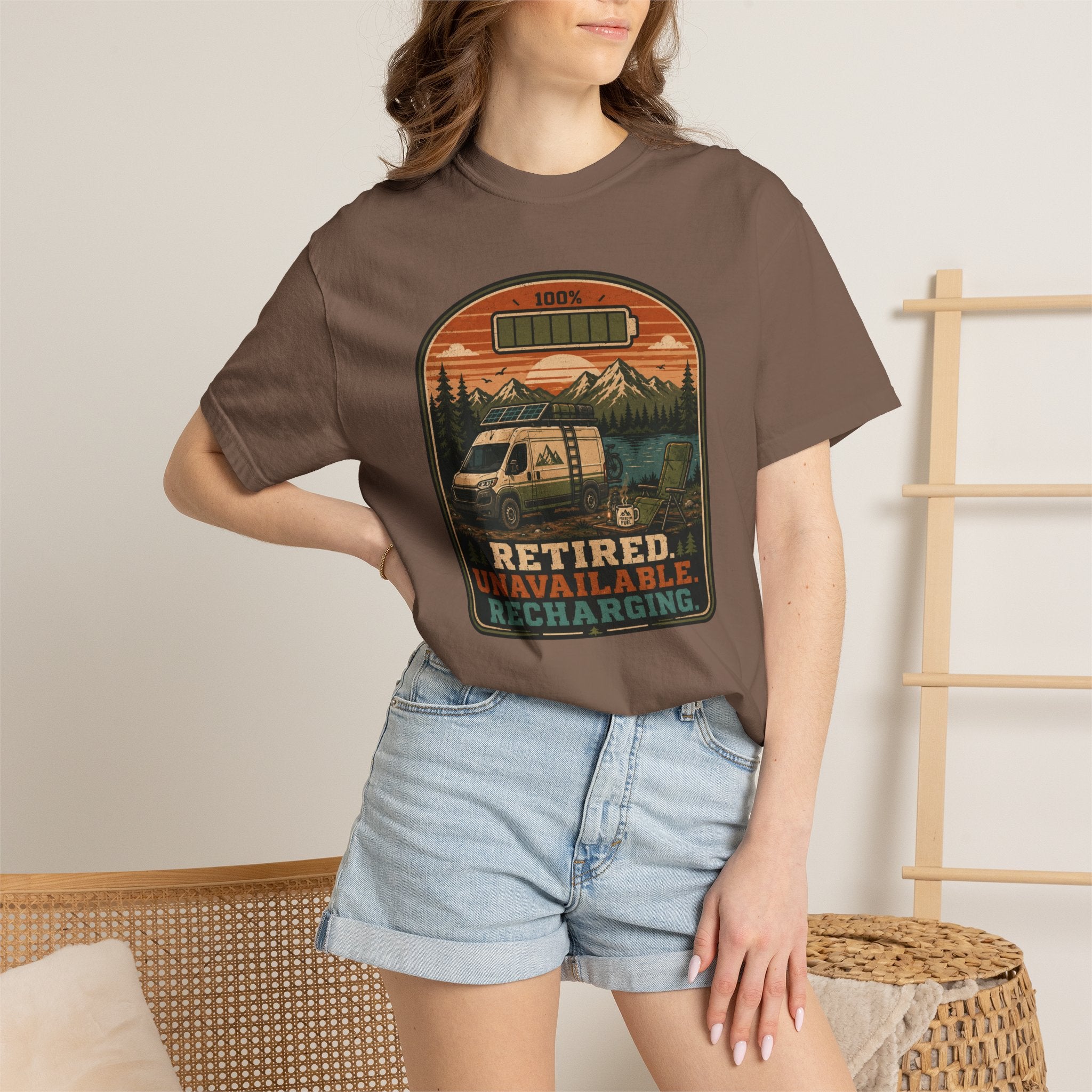 Retired Unavailable Recharging - T-Shirt