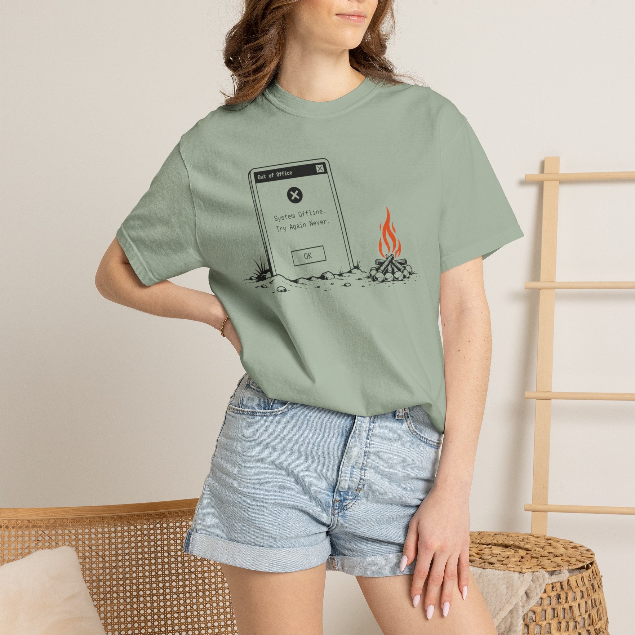 System Offline Try Again Never - T-Shirt