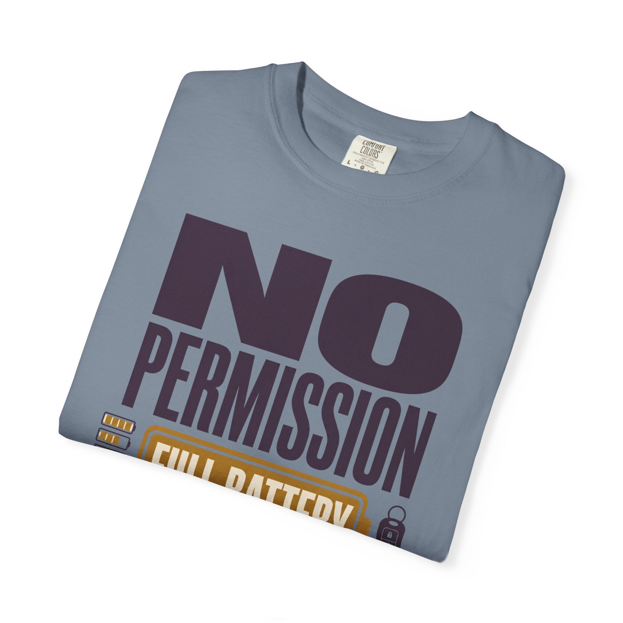 No Permission Full Battery - T-Shirt