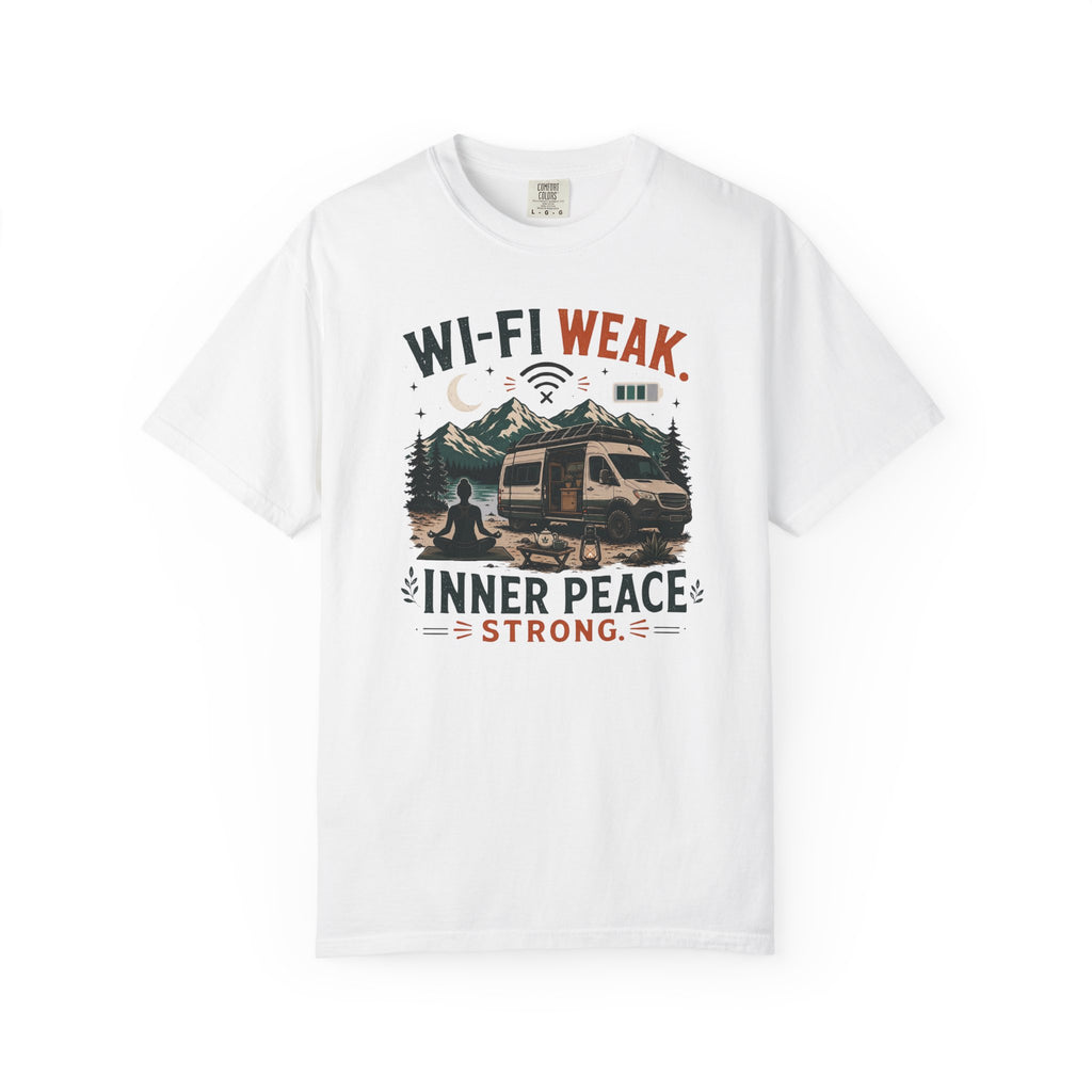 Wi-Fi Weak Inner Peace Strong - T-Shirt