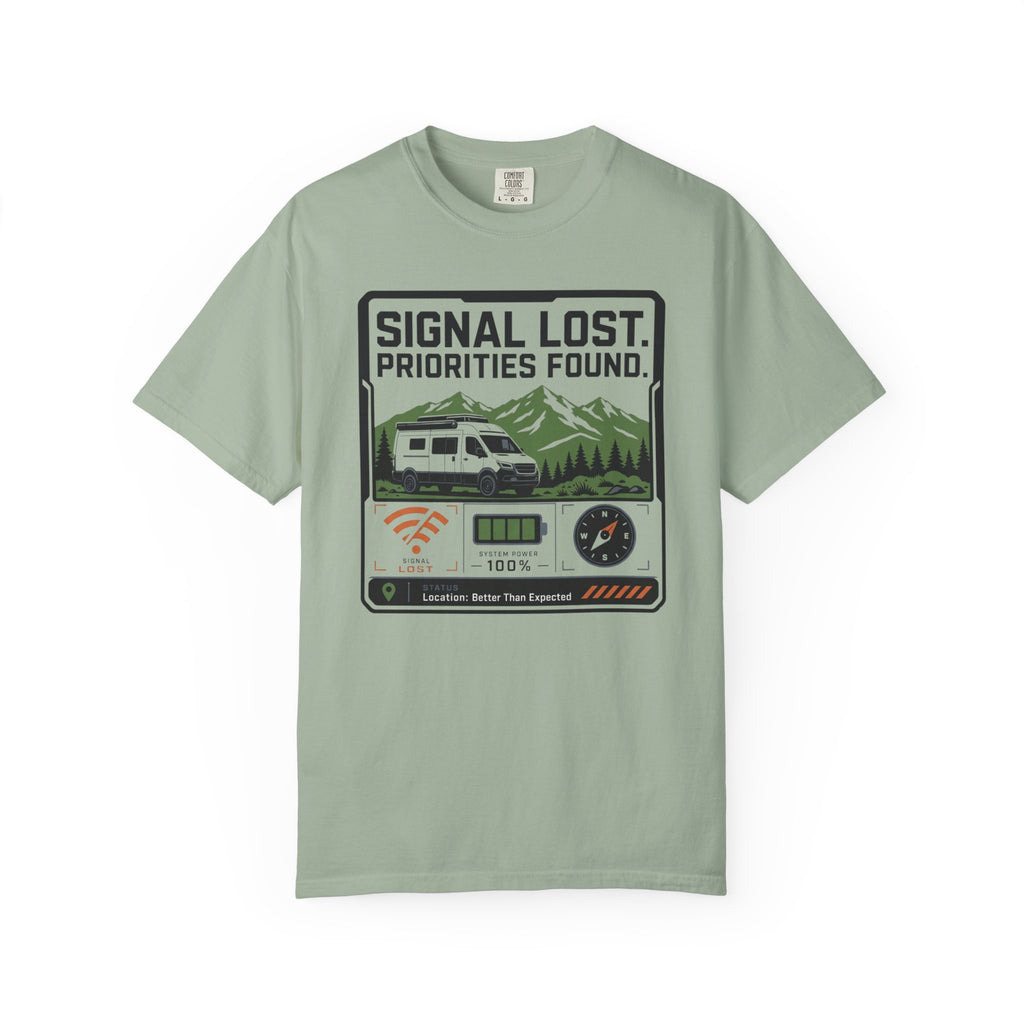 Signal Lost Priorities Found - T-Shirt