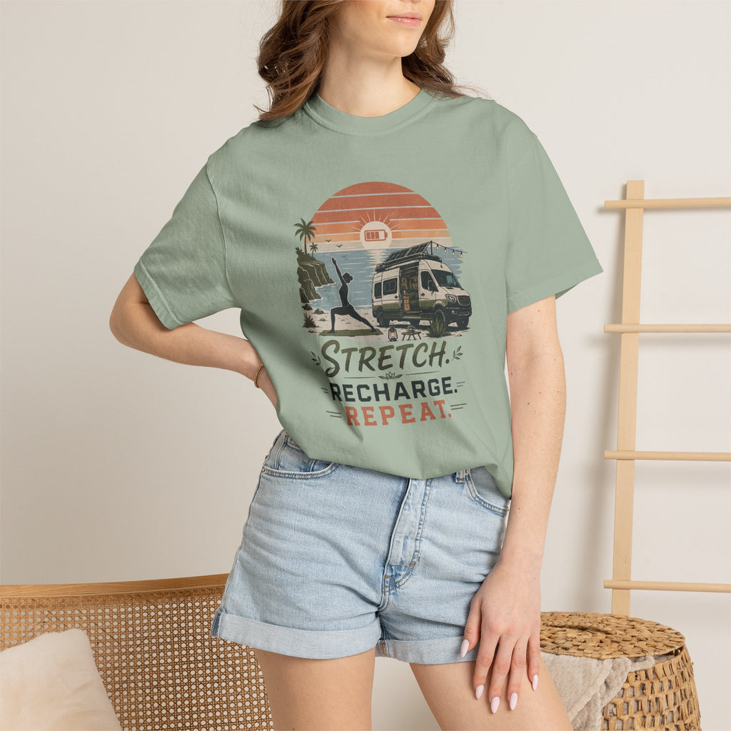 Stretch Recharge Repeat - T-Shirt