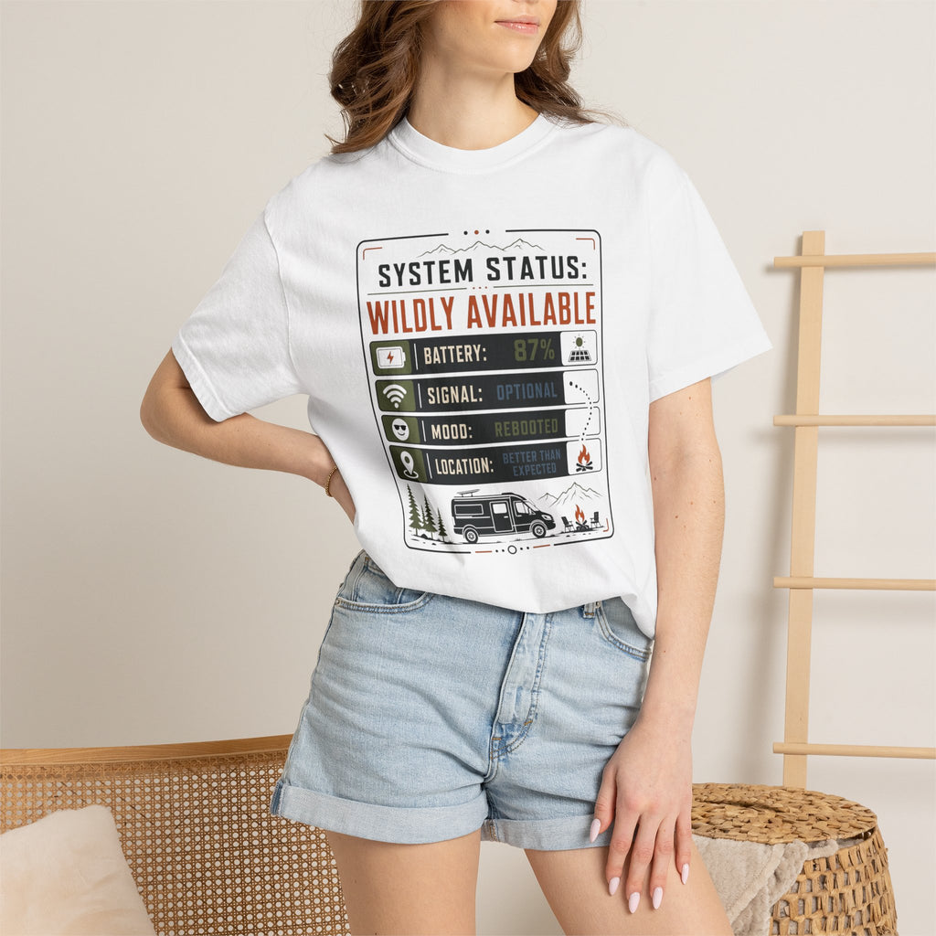 System Status Wildly Available - T-Shirt
