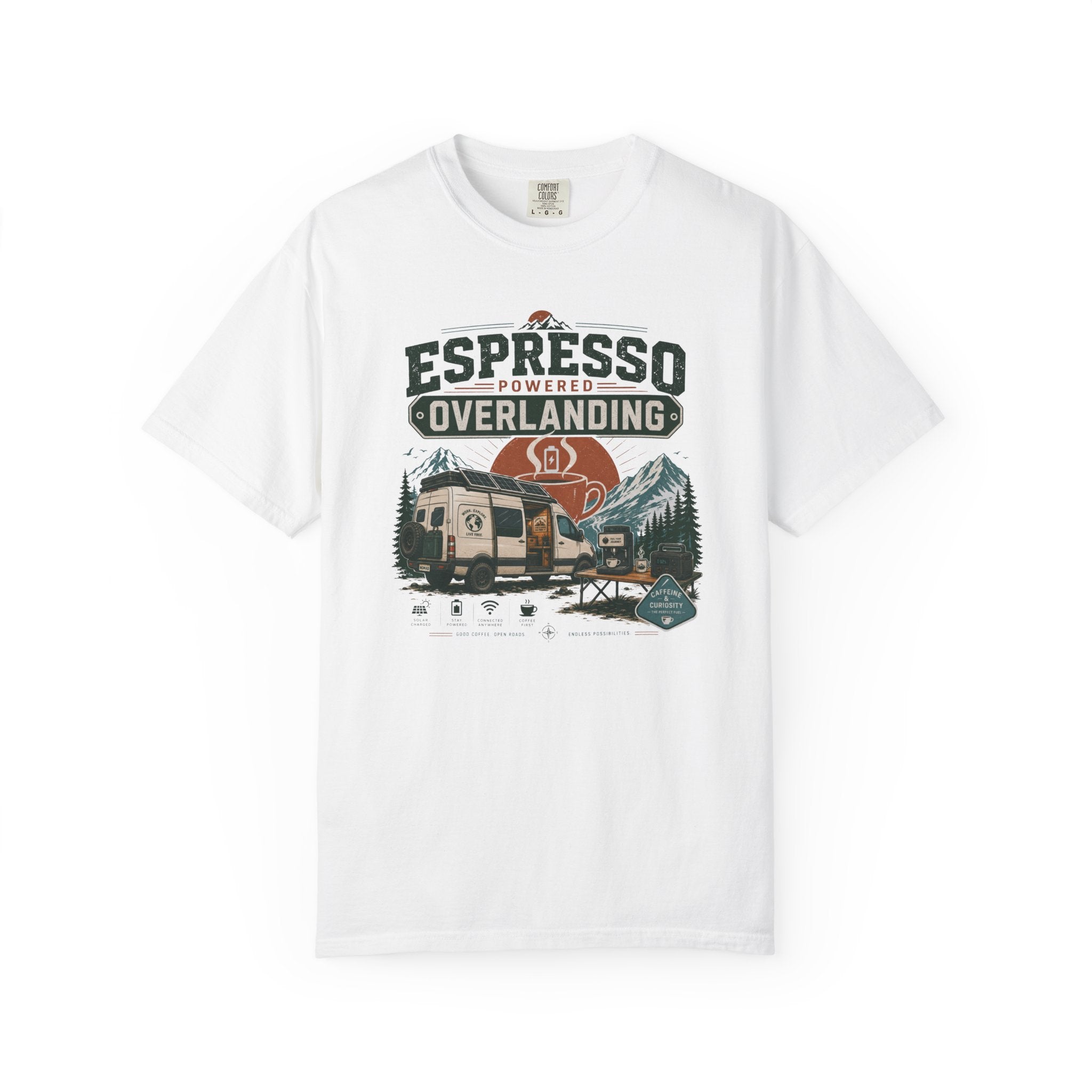 Espresso Powered Overlanding - T-Shirt