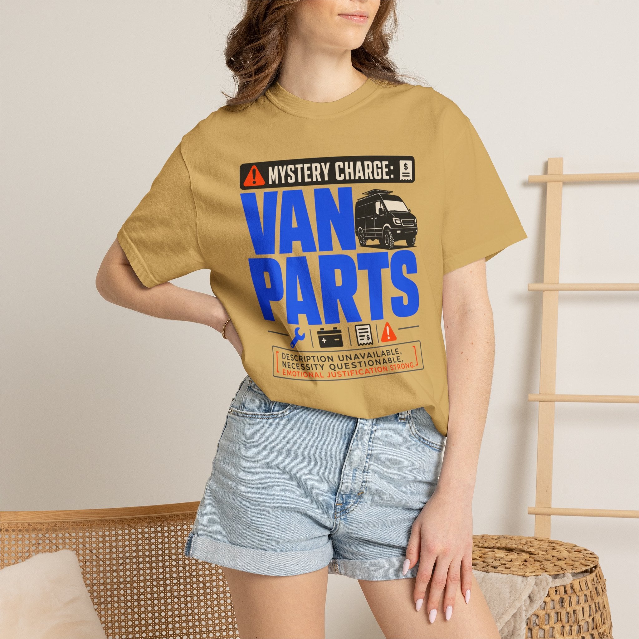Mystery Charge Van Parts - T-Shirt