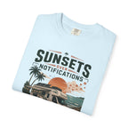 Sunsets Over Notifications - T-Shirt