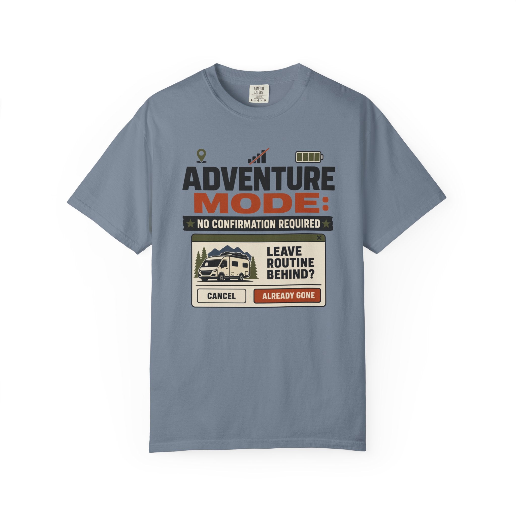Adventure Mode No Confirmation Required - T-Shirt