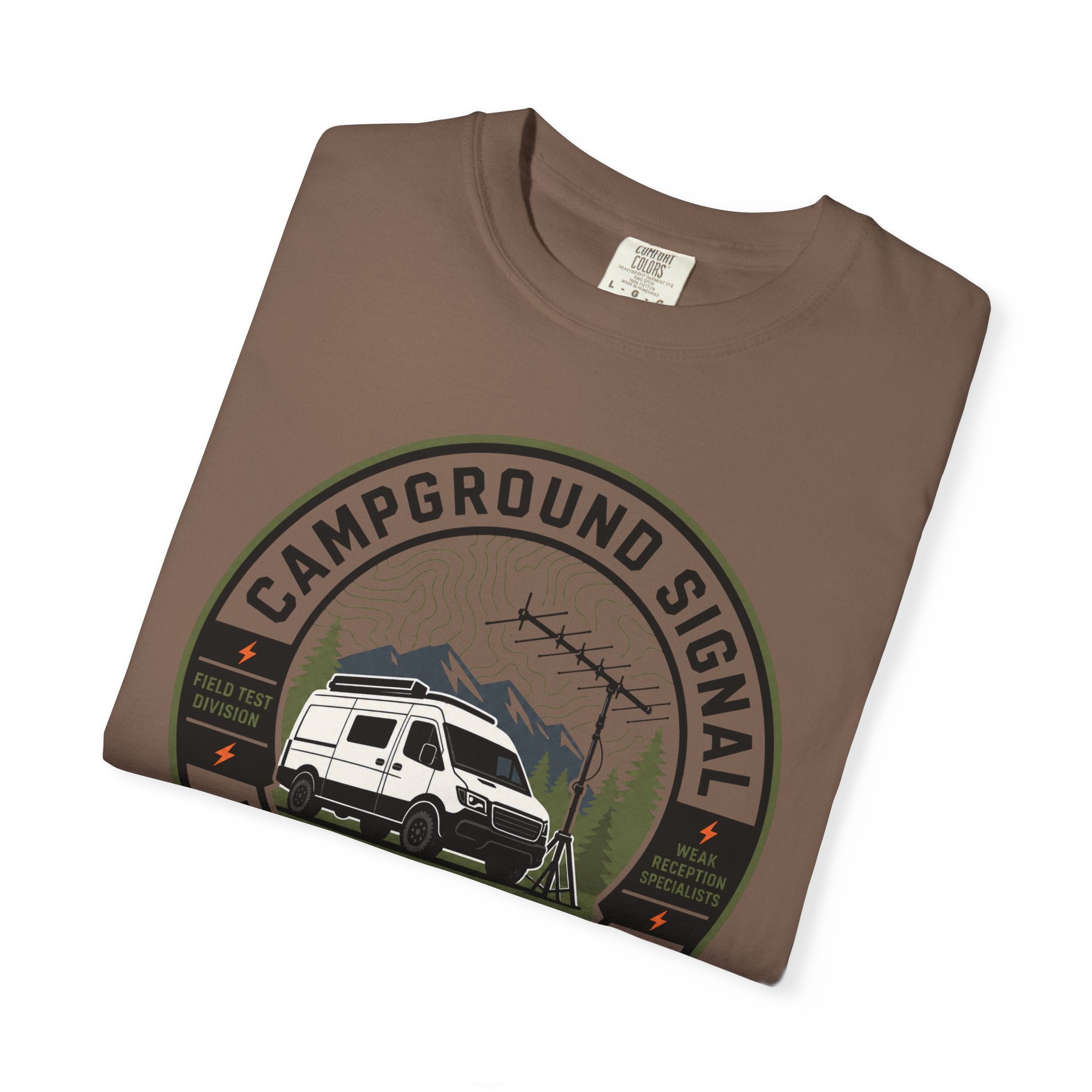 Campground Signal Research Team - T-Shirt