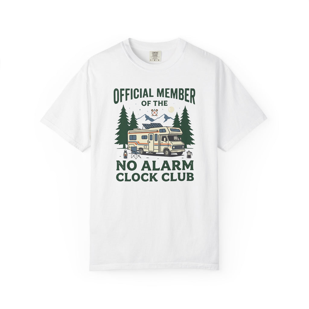 No Alarm Clock Club - T-Shirt