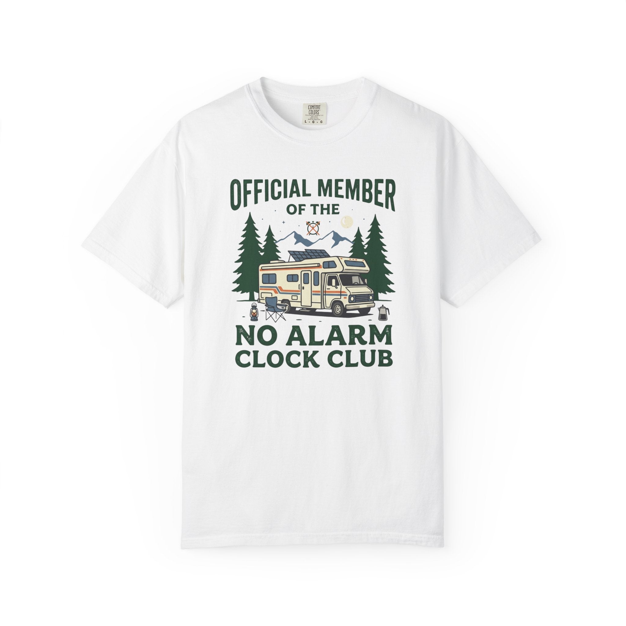 No Alarm Clock Club - T-Shirt