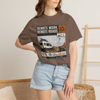 Remote Work Remote Roads - T-Shirt