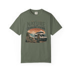 Nature Is My Charging Station - T-Shirt