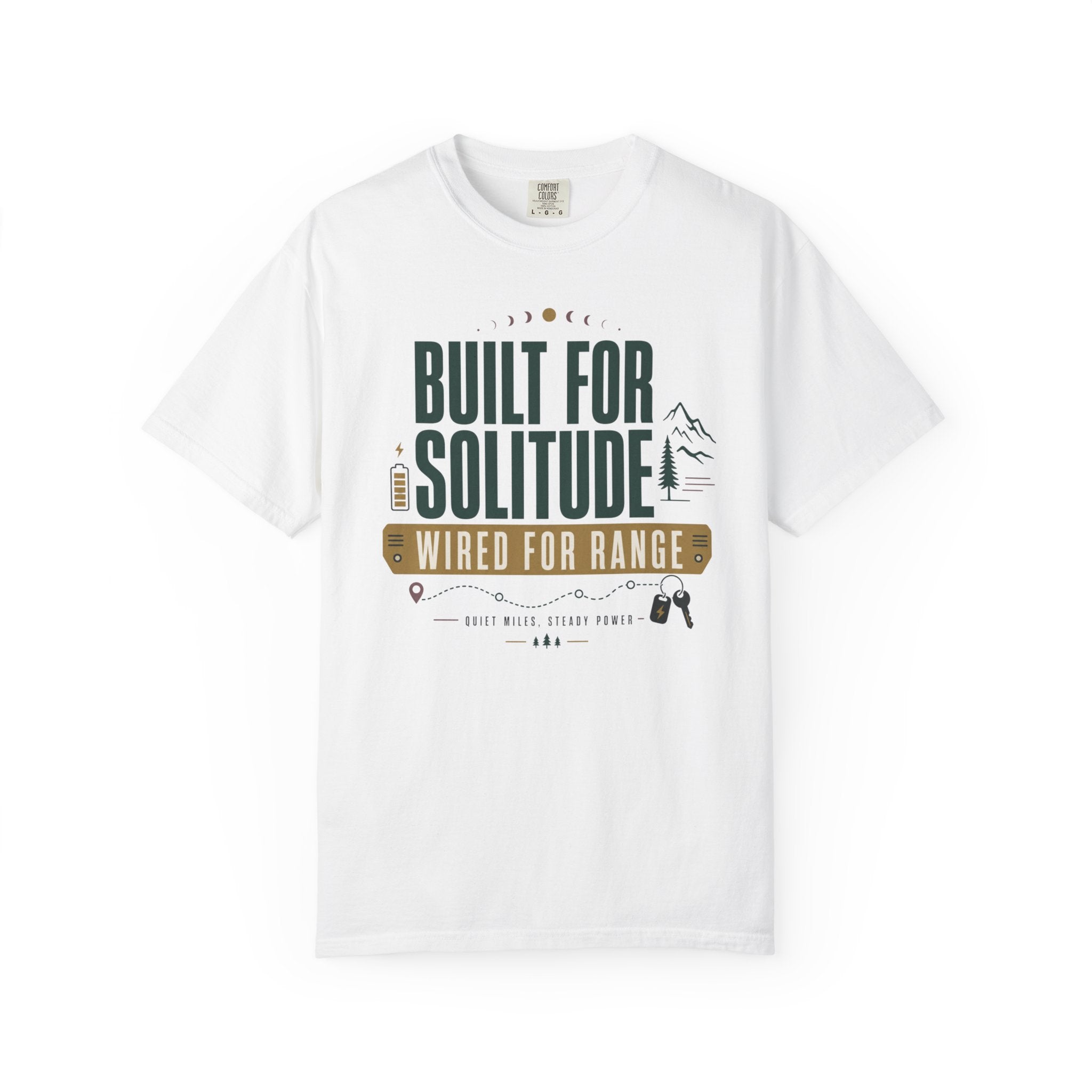 Built For Solitude Wired For Range - T-Shirt
