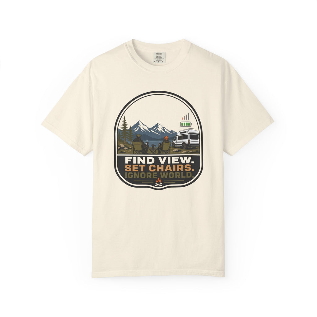 Find View Set Chairs Ignore World - T-Shirt