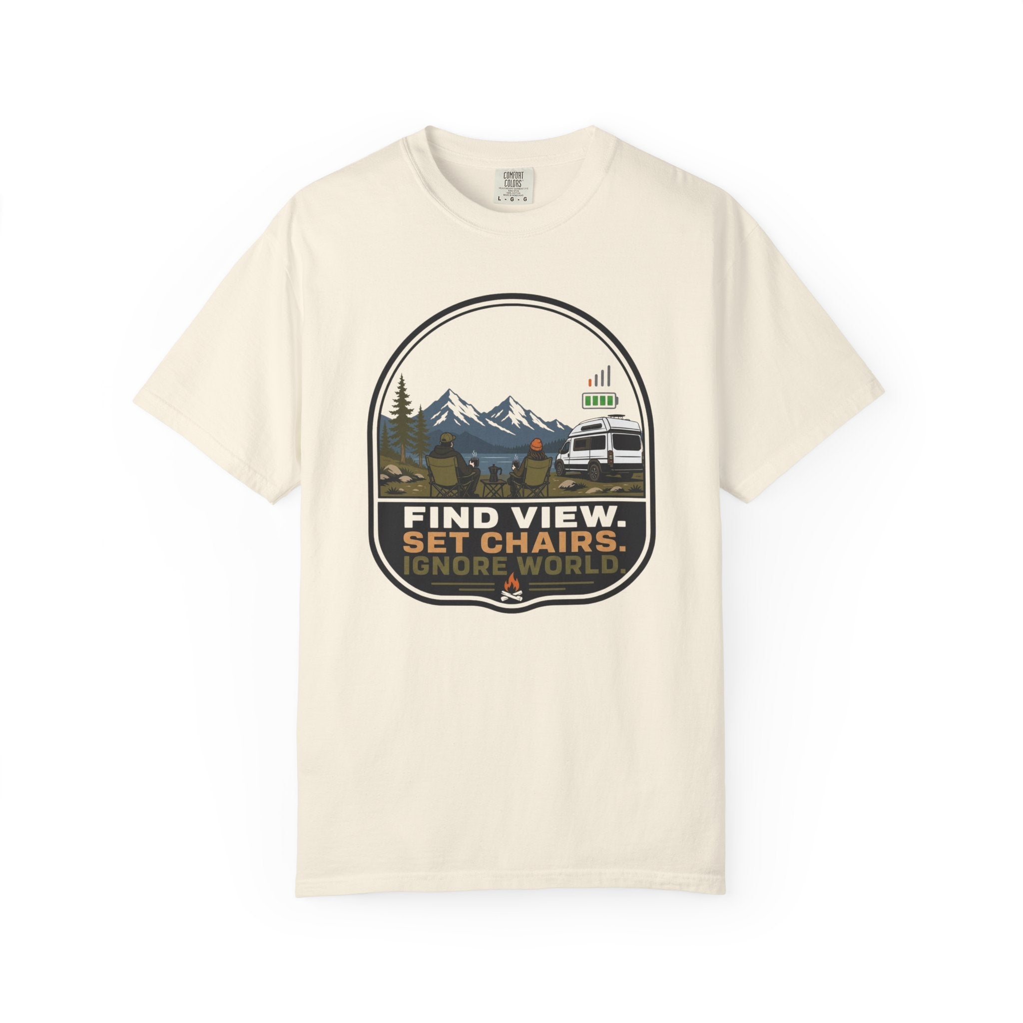 Find View Set Chairs Ignore World - T-Shirt