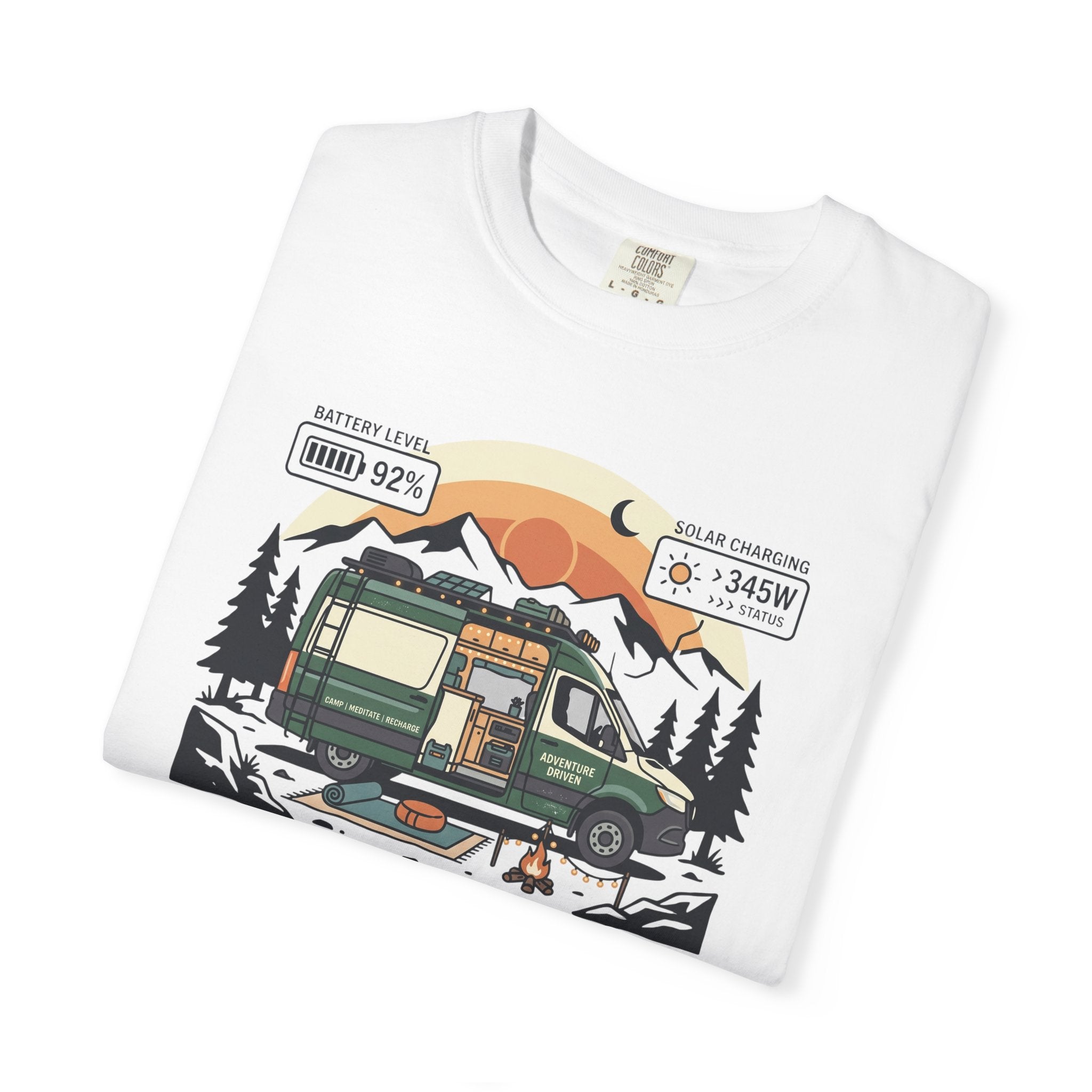 Solar-Powered Serenity - T-Shirt