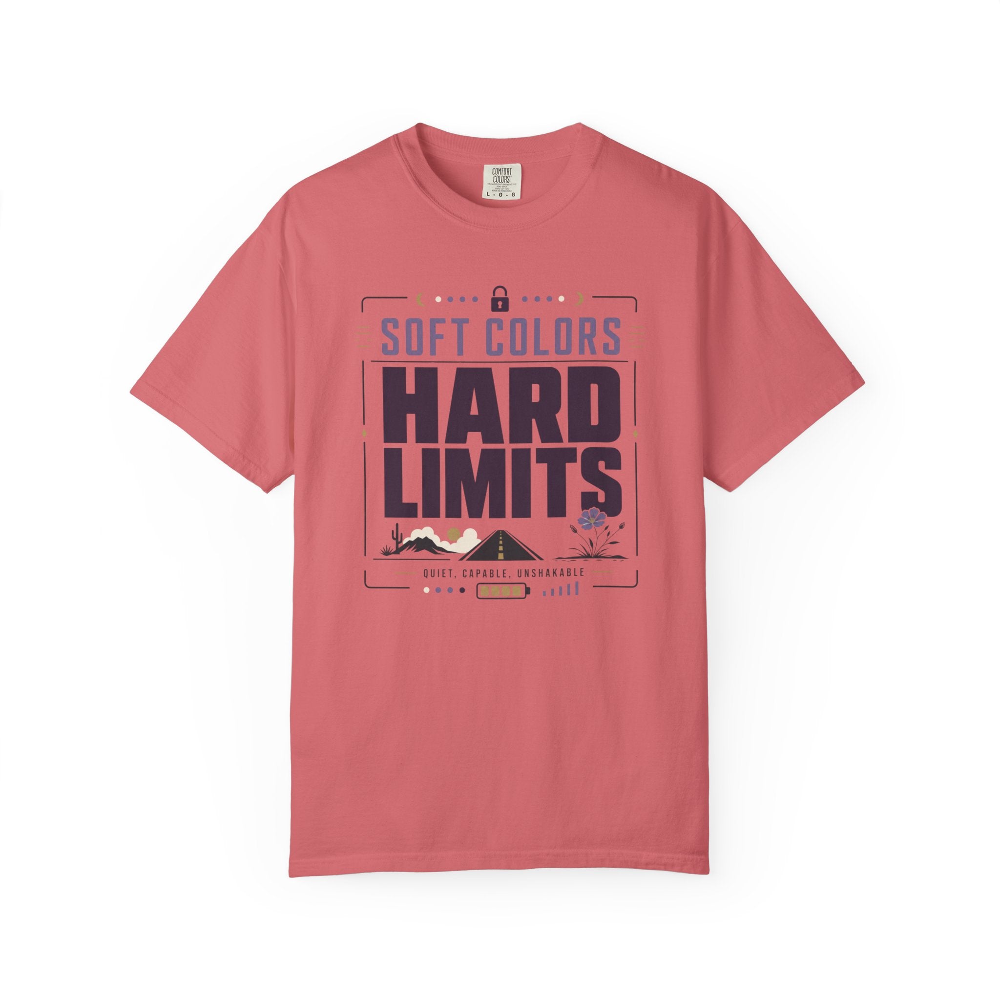 Soft Colors Hard Limits - T-Shirt