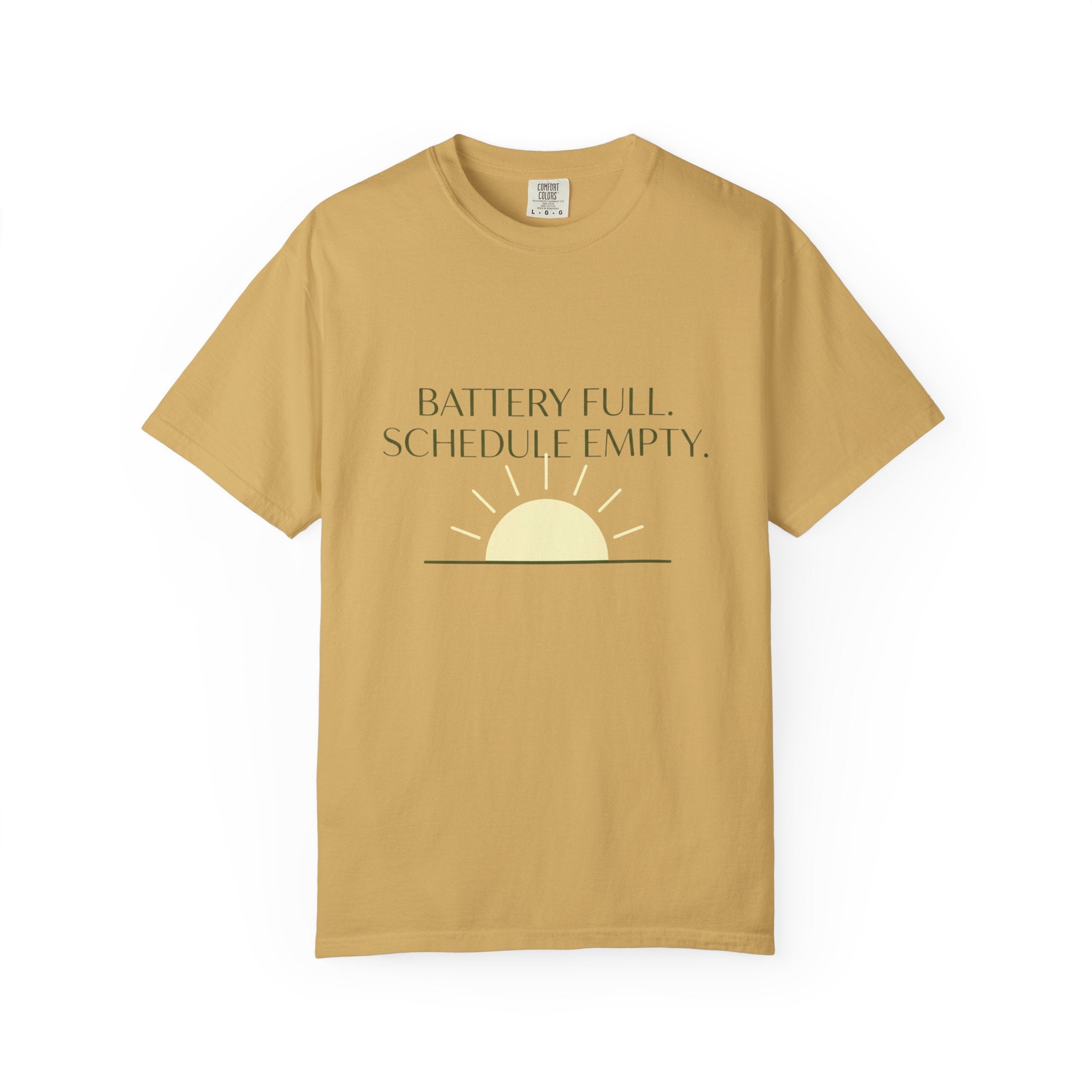 Battery Full Schedule Empty - T-Shirt