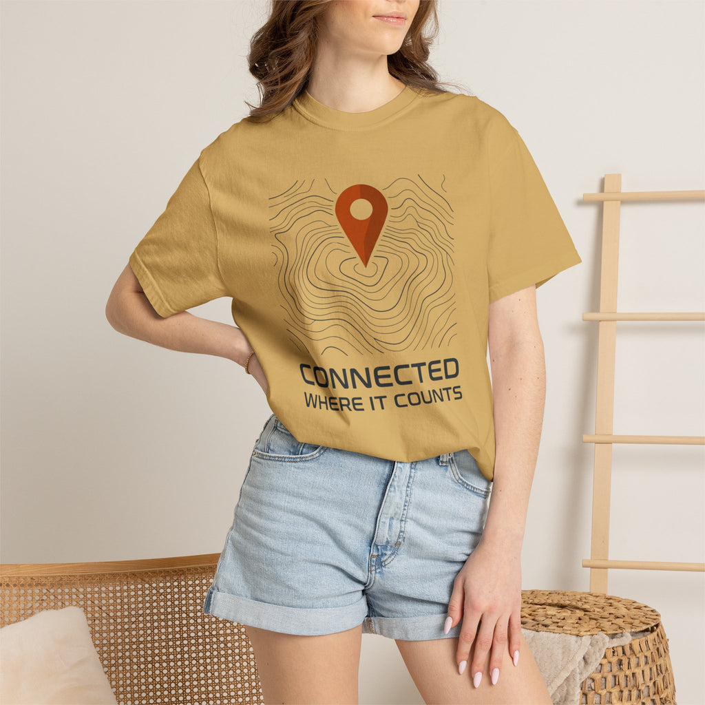 Connected Where It Counts - T-Shirt