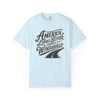America Looks Better Through A Windshield - T-Shirt