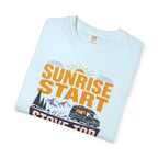 Sunrise Start Stove Top Finish - T-Shirt