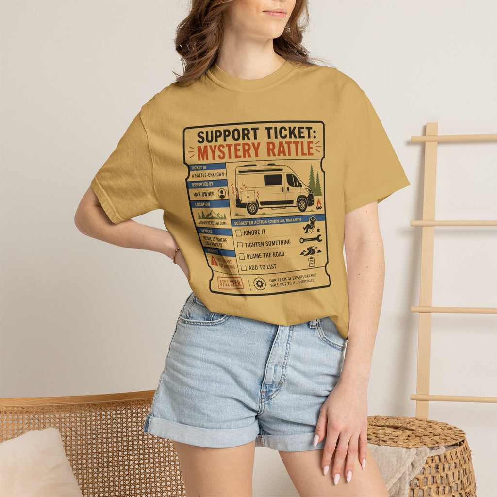 Support Ticket Mystery Rattle - T-Shirt